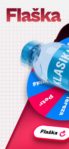 Screenshot Flaška app