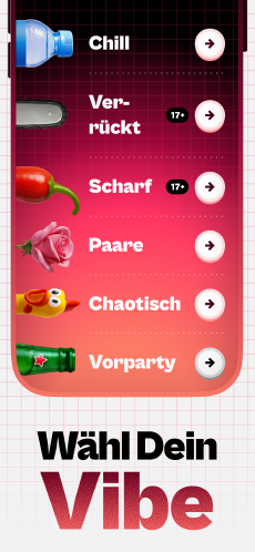 Screenshot Flaschendrehen app
