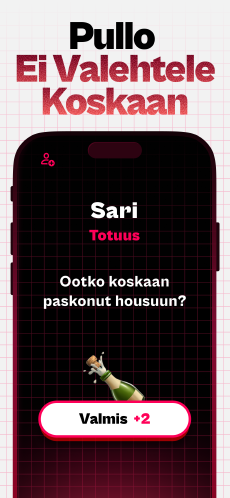 Screenshot Pullonpyöritys app