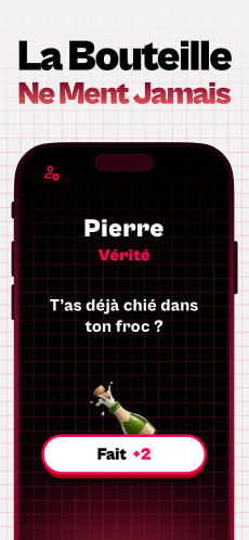 Screenshot Jeu de la bouteille app