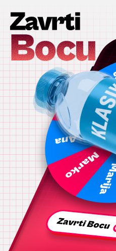 Screenshot Zavrti bocu app