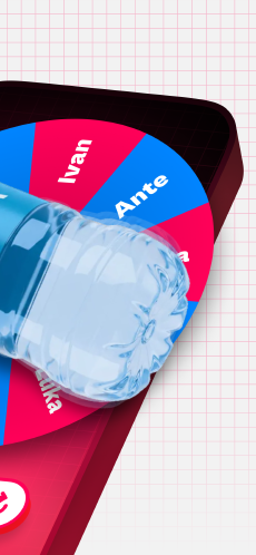 Screenshot Zavrti bocu app