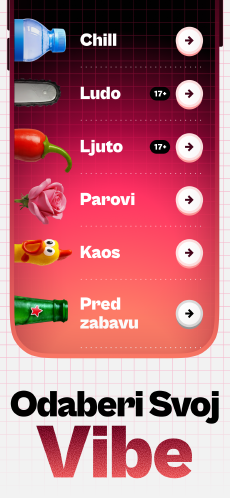Screenshot Zavrti bocu app