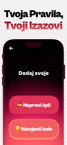 Screenshot Zavrti bocu app