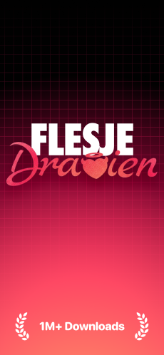 Screenshot Flesje draaien app