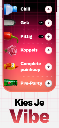 Screenshot Flesje draaien app
