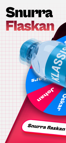 Screenshot Snurra flaskan app