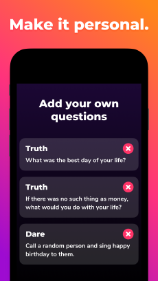 Screenshot Şişe çevirmece app